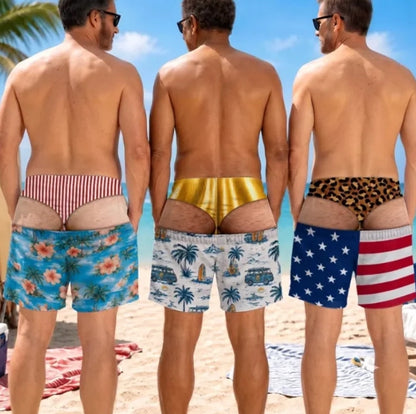 Bro Cheeks - Swim Trunks