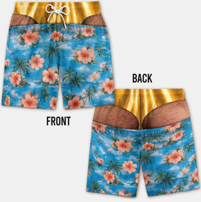 Bro Cheeks - Swim Trunks