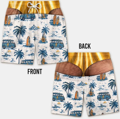 Bro Cheeks - Swim Trunks